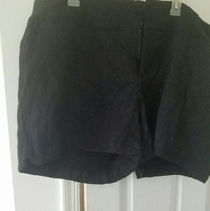 Torrid black lace shorts